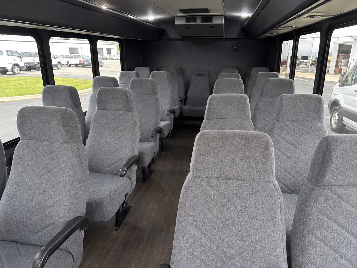 carlsbad 15 passenger minibus interior