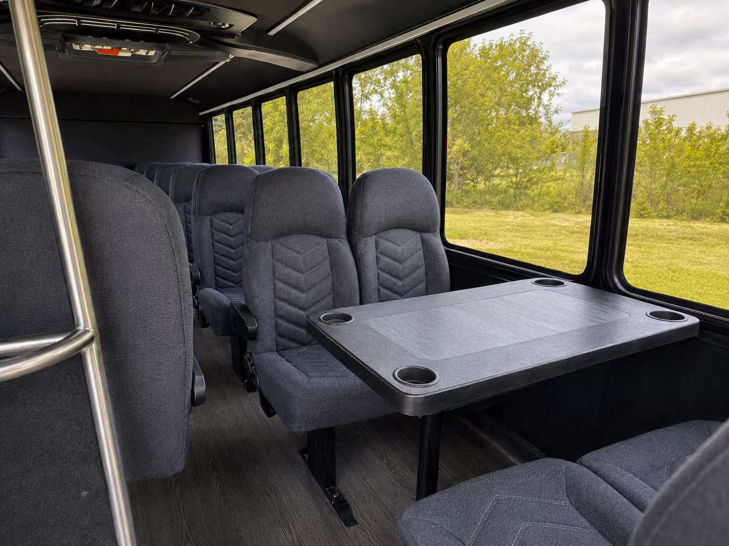 carlsbad 18 passenger minibus inside