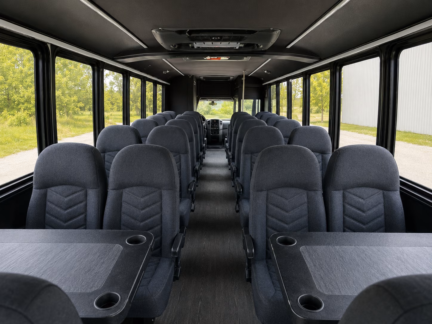 carlsbad 20 passenger minibus interior
