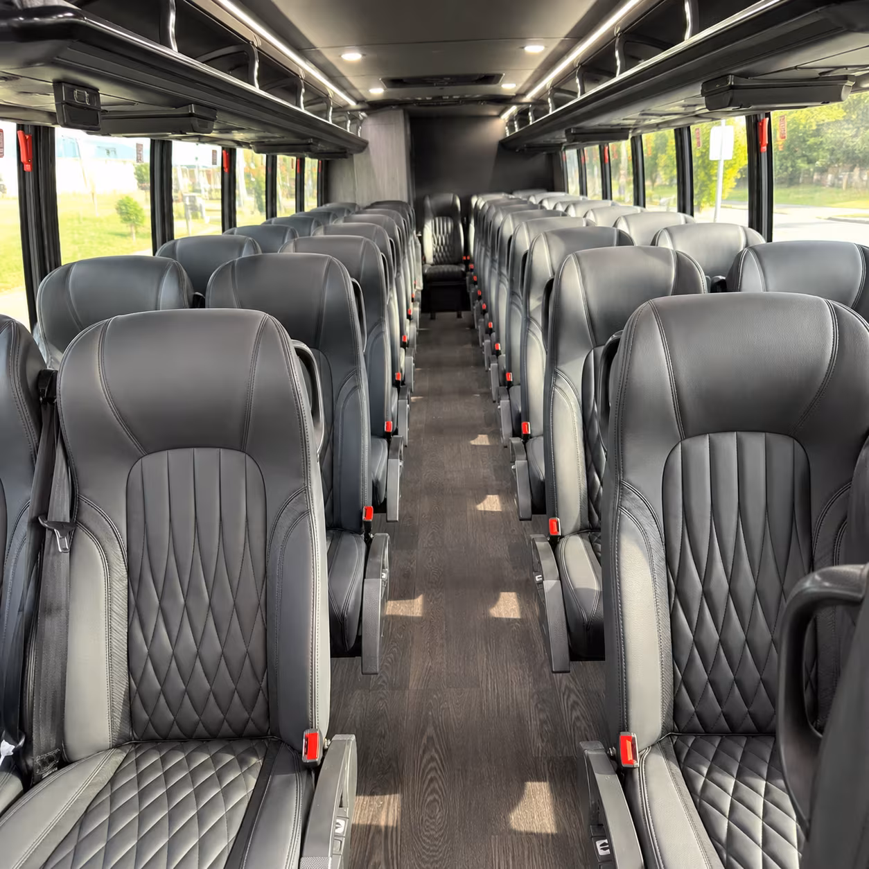 carlsbad 25 passenger minibus interior