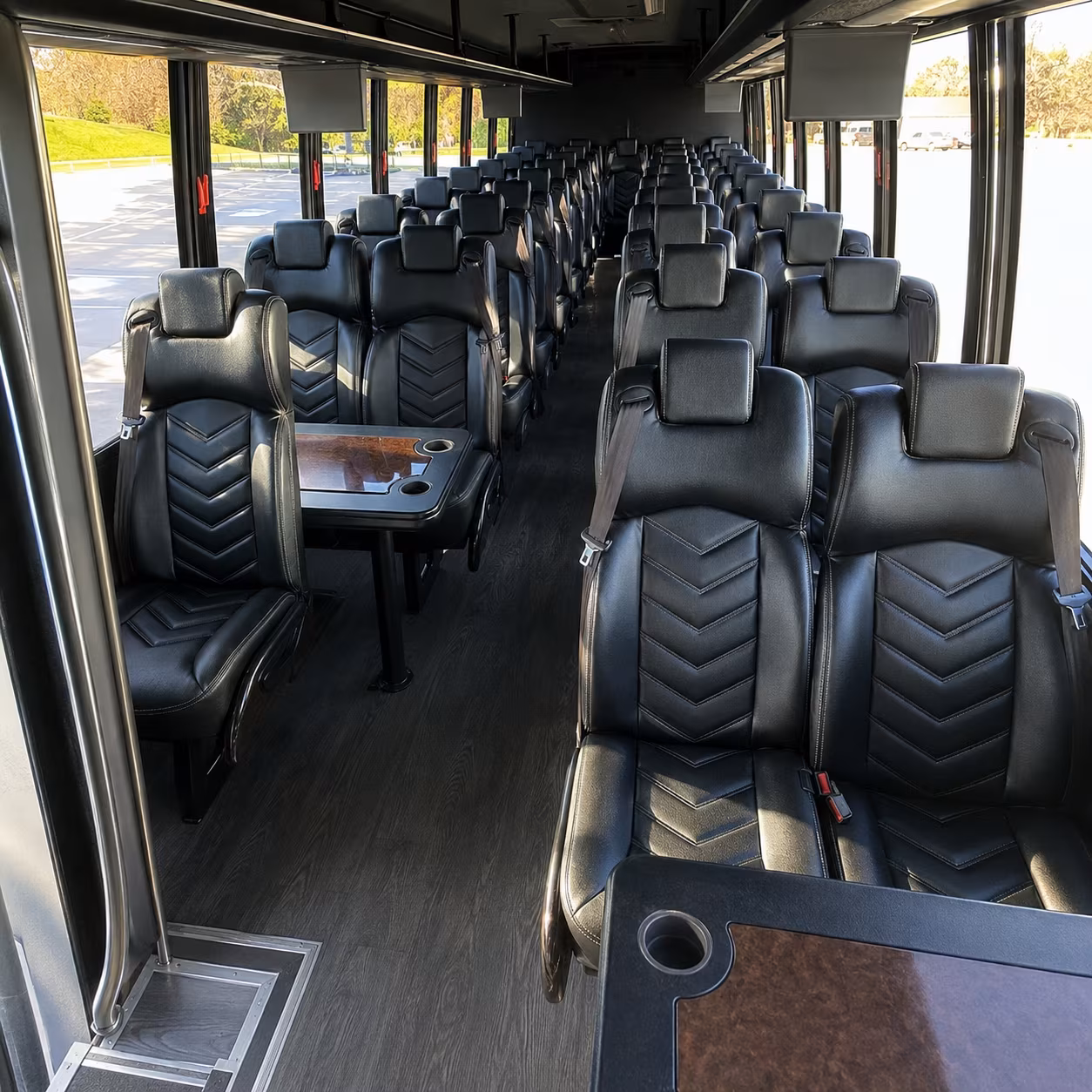 carlsbad 35 passenger minibus interior
