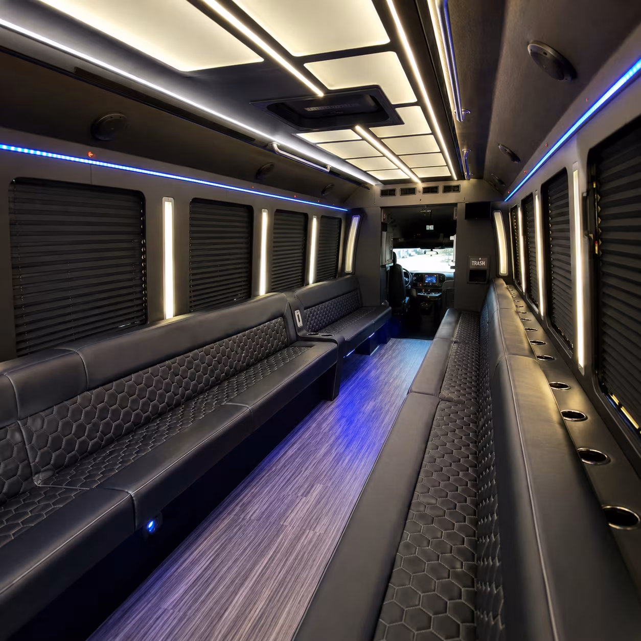 carlsbad party bus inside