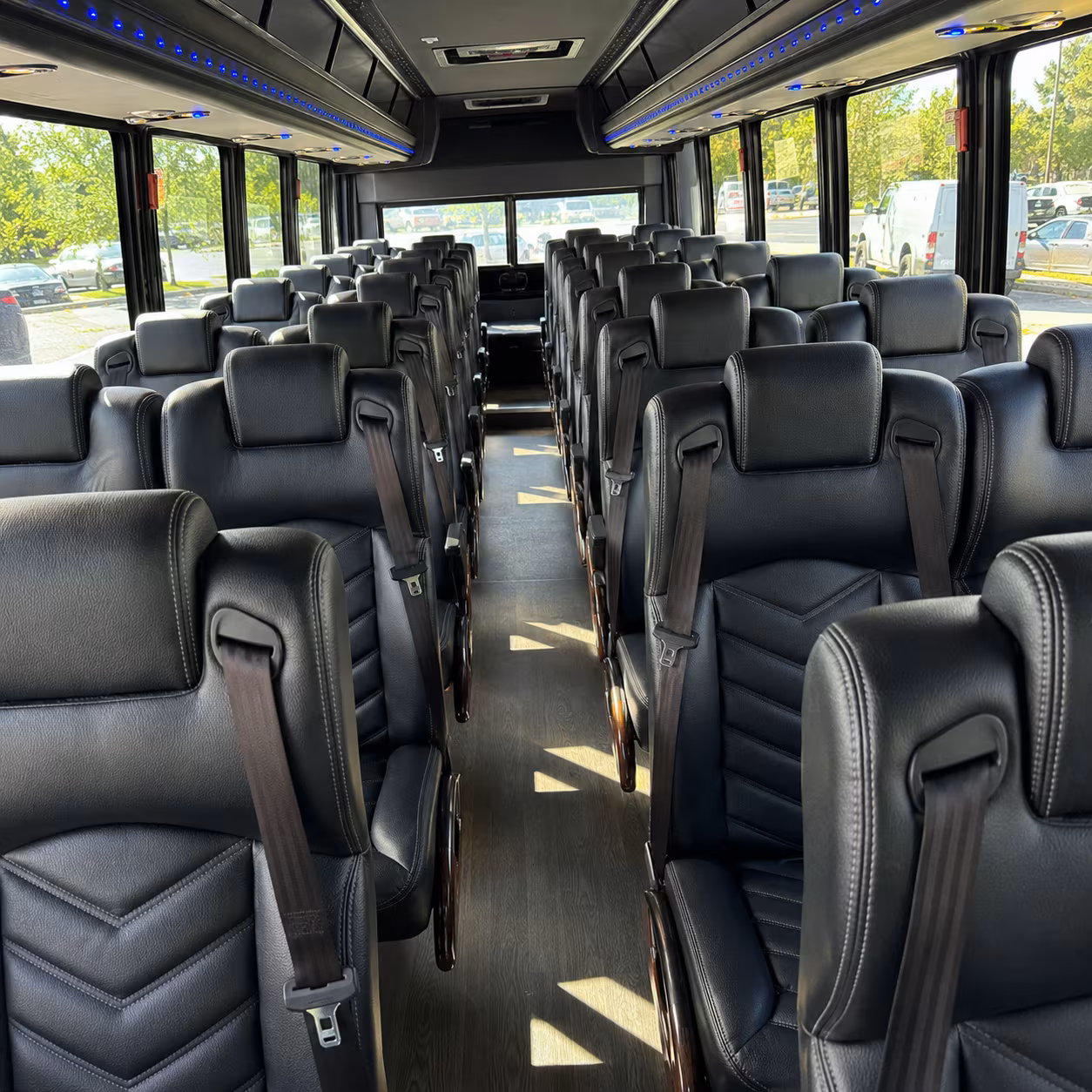 carlsbad private event transportation onboard seating