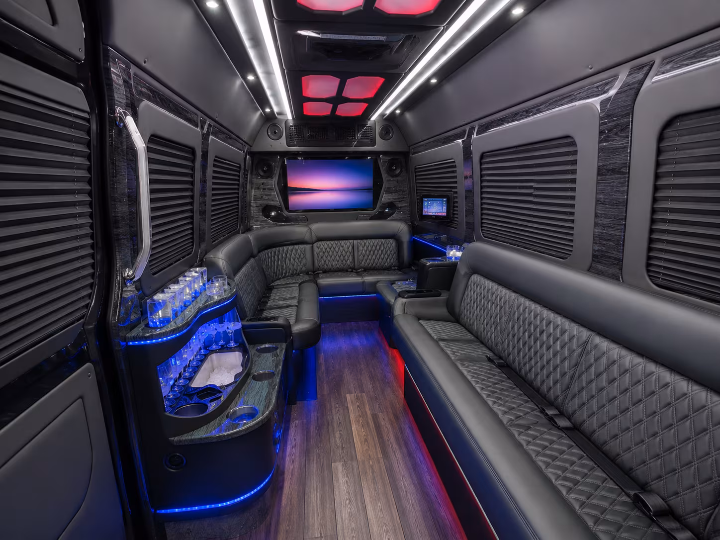 carlsbad sprinter limousine inside