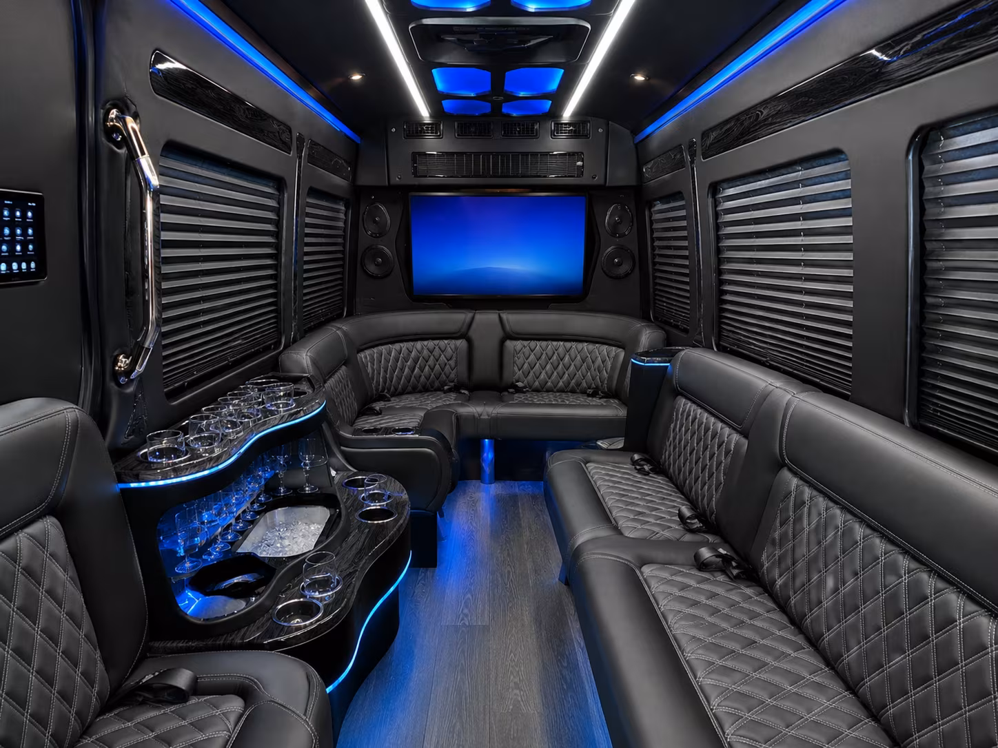 carlsbad sprinter limousine interior