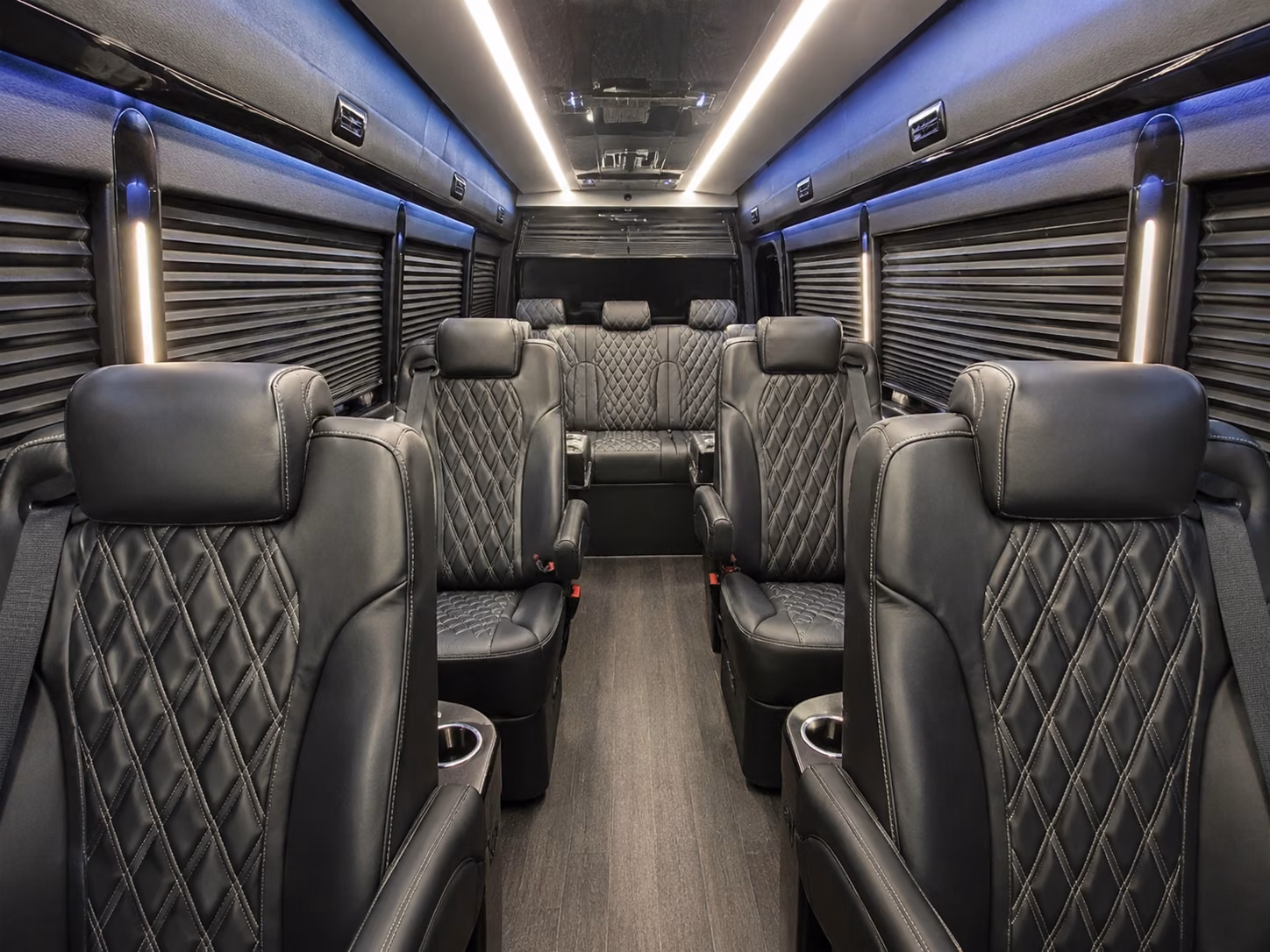carlsbad sprinter van with driver inside