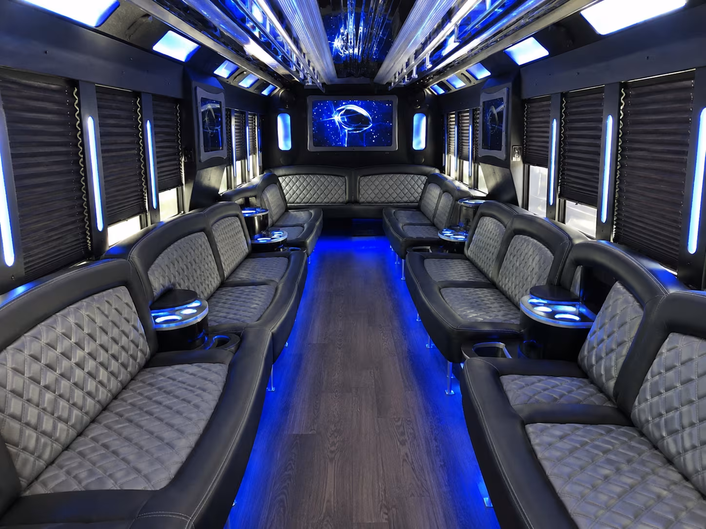 night out on town party bus rental